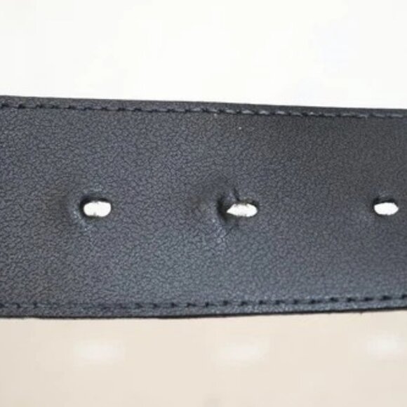 Gucci GG Marmont Leather Belt AP00T Size 95/38 - Black/Gold - Picture 15 of 16